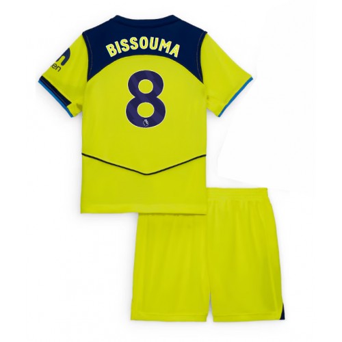 Stroje piłkarskie Tottenham Hotspur Yves Bissouma #8 Koszulka Trzeciej dla dzieci 2025-26 Krótki Rękaw (+ szorty)